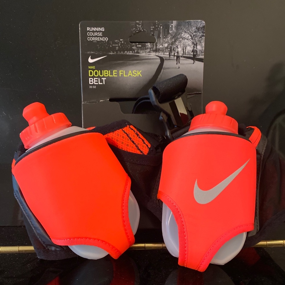 Nike Double Flask Running Belt New!